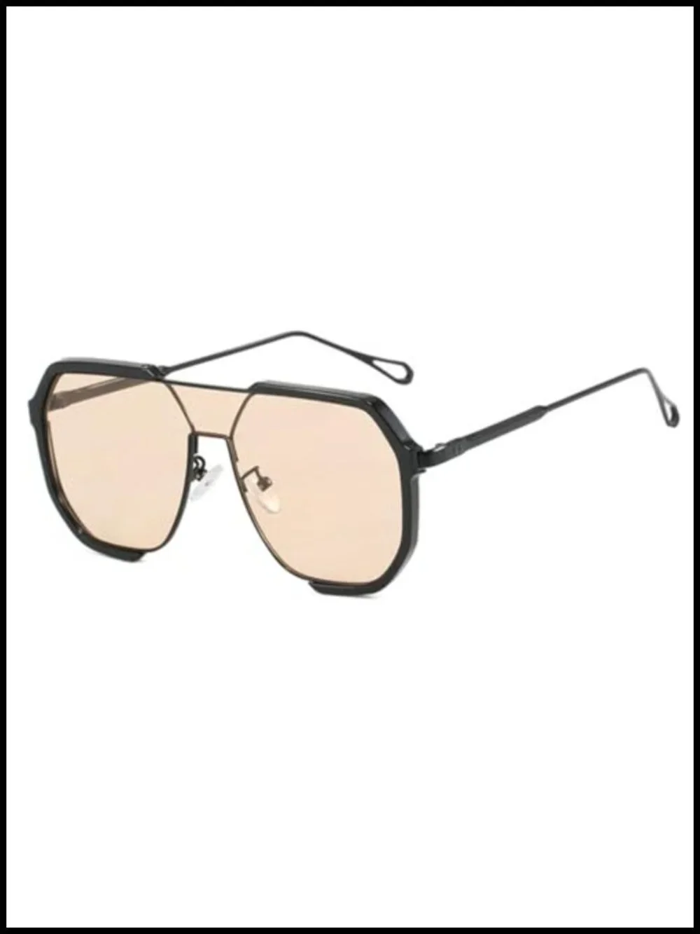 Oversized Square Shield Sunglasses UV400 Non-Polarized
